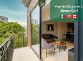 Brand New 2 BR Condo in Reforma - Queen Beds