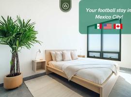 Luxurious 1BR Condo Near Reforma - Pool - Gym, hotel di Mexico City