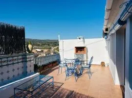 Sunny attic with views in L'Olleria