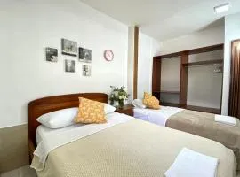 Perla House 2 habitaciones 2 baños Jardin BBQ