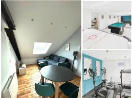 T3 neuf - 6 pers - Cinéma, sport & jeux - appartement 21, Hotel in Valdoie