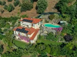 Pool Villa With Sea Views In Camaiore