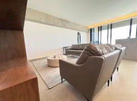Romantic Oceanfront Apartment with Sunset Balcony Ensenada