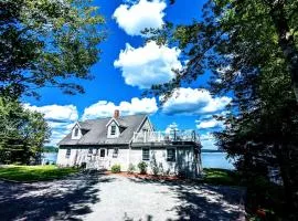 Gorgeous Beach House with Private Beach, Fire Pit & Outdoor Living Near Bar Harbor, Hancock Point Maine