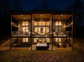 Luxurious Modern Mountain Retreat with Hot Tub & Stargazing Dome Near Berkeley Springs, Hedgesville WV