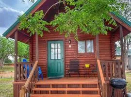 Peaceful Lakefront Cabin with Loft, Beach Access & Sunset Views in Buchanan Dam, Texas