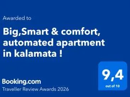 Big,Smart & comfort, automated apartment in kalamata !