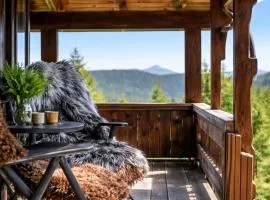 Secluded Mountain Cabin in Telemark with Panoramic Views