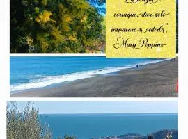 TraMonti e Mare, vista mare giardino, la casa che in ogni stagione si trasforma!