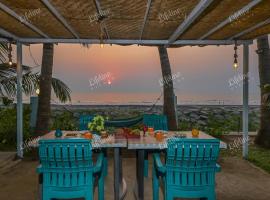 On the rocks Sea facing infinity Pool Villa – hotel w mieście Alibag