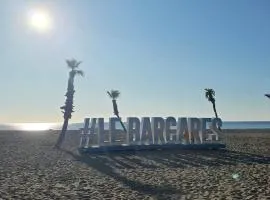 LE BARCARES - plage à pied - logement "Aiguamar" climatisé 1 chambre avec terrasse, 4 personnes - parking privé