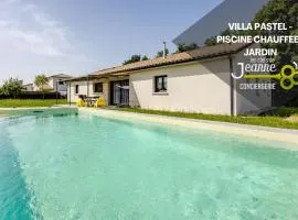 Villa Pastel - Piscine Chauffée & Jardin