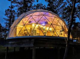 Award-Winning Glamping Dome - State Parks, Waterfalls, Hiking Trails, Near The Caverns, hotel en Coalmont