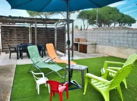 Family house with beautiful garden