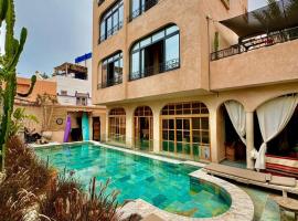 Riad Atlas Surf, hotel i Tamraght Ouzdar