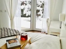 Bronowice Art Garden - Cozy Apartment with Garden and Parking