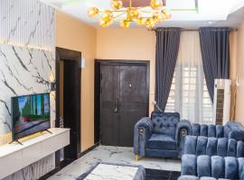 Newly built furnished 3bedroom shortlet apartment, hotel v mestu Ibadan