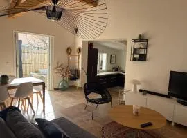 Maison de bord de mer ,Hyères, 3 chambres, jardin, calme