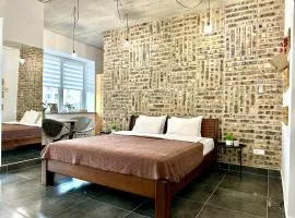 Designer apartments with a coffee machine in the city center
