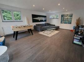 The Eau Rouge 600m from the entrance of the circuit, hotel a Stavelot