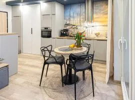 Lake Apart Ostróda II - studio z widokiem na jezioro i park