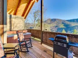 Inviting Cabin Sleeps 4 Hot Tub Covered Deck