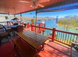 Lakefront Retreat Sleeps 16 Dock Boat Slips Grill