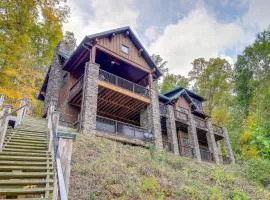 Lakefront Cabin Sleeps 16 Dock Fire Pit Hot Tub