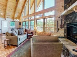 Hillside Cabin Sleeps 10 Hot Tub Stunning Views