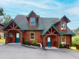 Charming 2 Unit Cabin Sleeps 16 2 Hot Tubs Grill