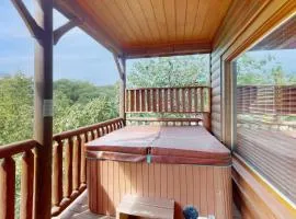 Cozy Log Cabin Sleeps 4 Hot Tub Amazing Mtn Views
