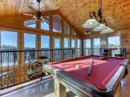 Homey Cabin Sleeps 8 Hot Tub Theater Games Views