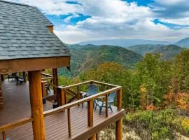 Sweeping Mtn Views Sleeps 9 Gym Room Games Grill