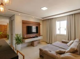 Apto com Churrasqueira e Quadra no Real Parque