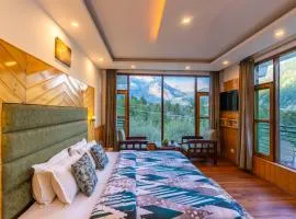 The 14 Gables, Shanag, Manali - Balcony Rooms - Rohtang Pass View - Hampta Pass View - Pet Friendly - Crown Palace #Manali #Family #Couples #hospitality #Bestfood