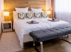 Gelbe Koffer - Design-Apartment in Schiffweiler - 2 Parkplätze - Self-Check-in - ruhig & naturnah