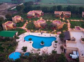 Aanandam Villas and Resort by ELIVAAS Pet-friendly Premium Room With Shared Pool, Restaurant & Garden, Hotel in Silāna