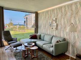 BeltBlick 25 - Marienl&uuml;cht - Exklusive Ferienwohnung mit Garten und Meerblick, apartemen di Fehmarn