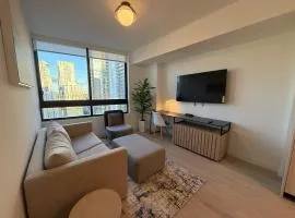 Downtown Miami Condo - Free Parking- City View