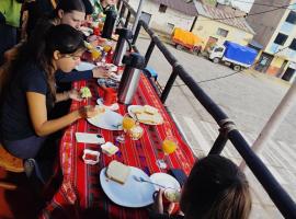 Hotel Cruz del Condor Plaza de Armas Cabanaconde, hotel i Cabanaconde