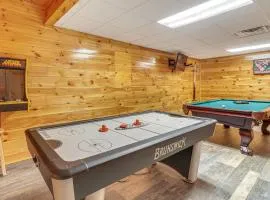 Mtn-View Gem with Hot Tub and Game Room in Sevierville