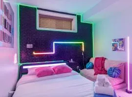 Arcade Neon Lights 70 min Banff Local Coffee