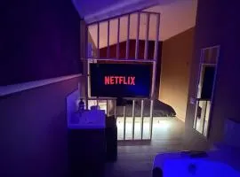 Le Rubis avec Baignoire Balneo