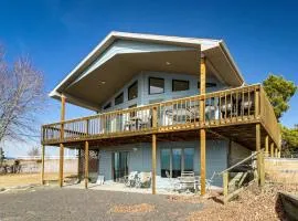 Deck with Lake Mac View! Spacious Family Retreat