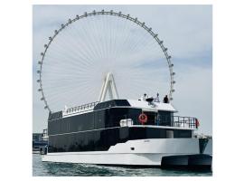 house boat rooms，杜拜的船屋