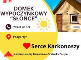 Domek wypoczynkowy SŁOŃCE - k Karpacza: Gmina Podgórzyn şehrinde bir otel