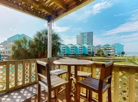 Sound-front home with fishing dock balcony sundeck & easy beach access