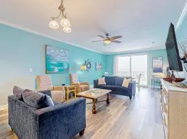 Waterfront condo with beach access pools balcony central AC & W&D
