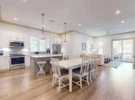 Lake-view condo with a pool hot tub & balcony - walking distance to beach