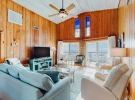 Gulf-front home with WiFi private beach boardwalk & views - dog-friendly